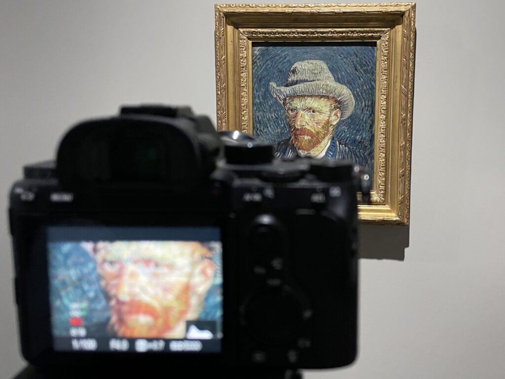 Riprese video Van Gogh